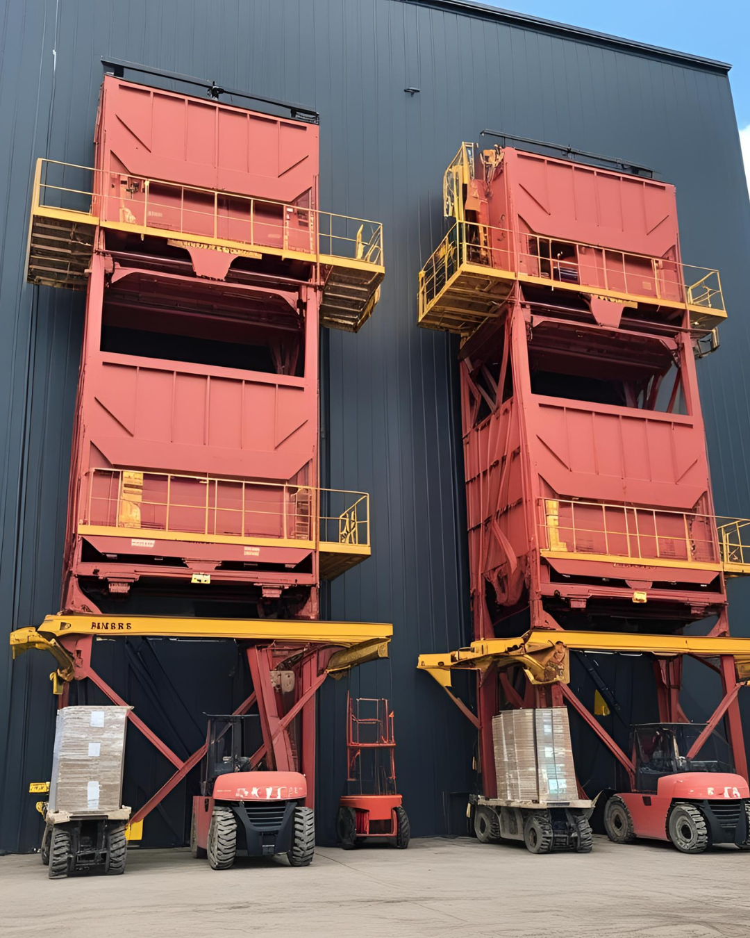 مصاعد الشحن الثقيل